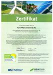 Zertifikat Ökostrom AURO Naturfarben