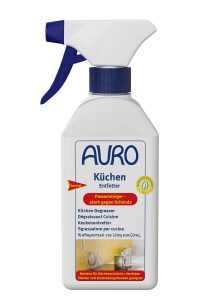 AURO Küchen-Entfetter Nr. 651, 0,5 Liter Sprühflasche, entfernt Fett von Herd, Arbeitsflächen und Abzugshauben, schonend und gründlich.
