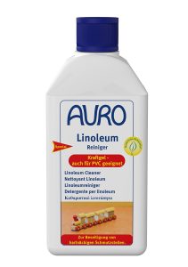 AURO Linoleum-Reiniger Nr. 656, 0,5 Liter Blechflasche, Kraftgel für Linoleum- und PVC-Böden, reinigt gründlich und schont die Oberfläche.